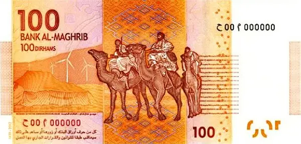 100 moroccan dirhams