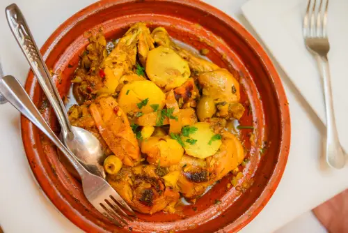 chiken tagine with preserved lemon