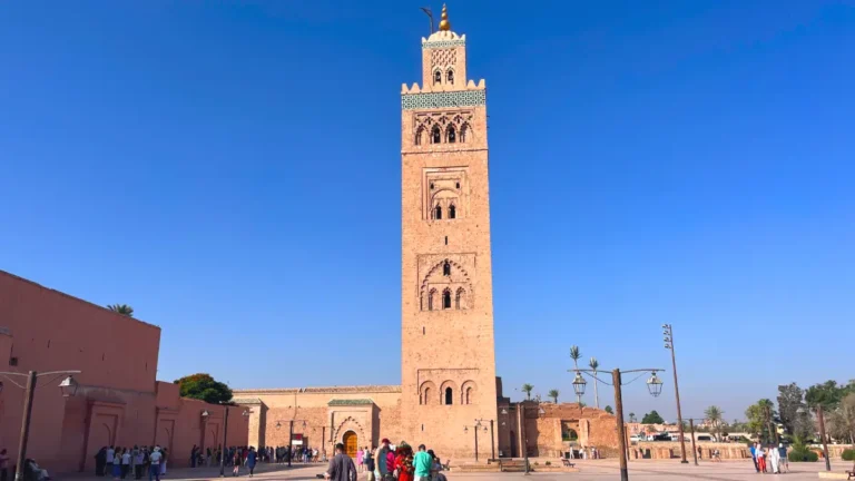 Koutoubia Mosque, one of the best things to do in Marrakech