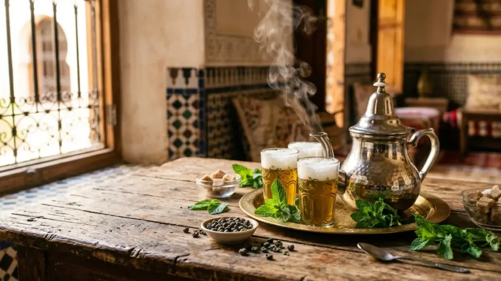 Authentic Moroccan Mint Tea