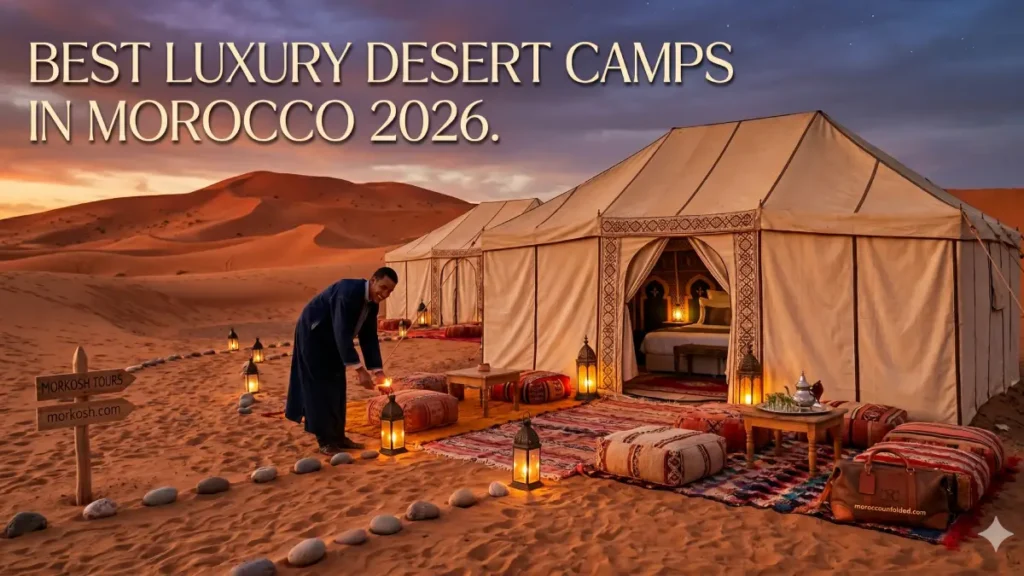 Best Luxury Desert Camps in Morocco 2026