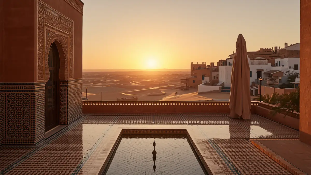 Moroccan riads and Sahara desert camps for travelers