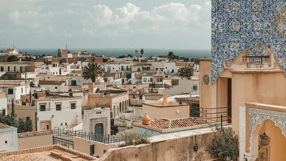 Best riads in Essaouira medina with sea and ramparts in the background