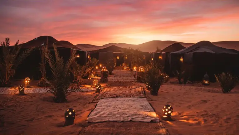 Morocco Sahara desert camp costs 2026