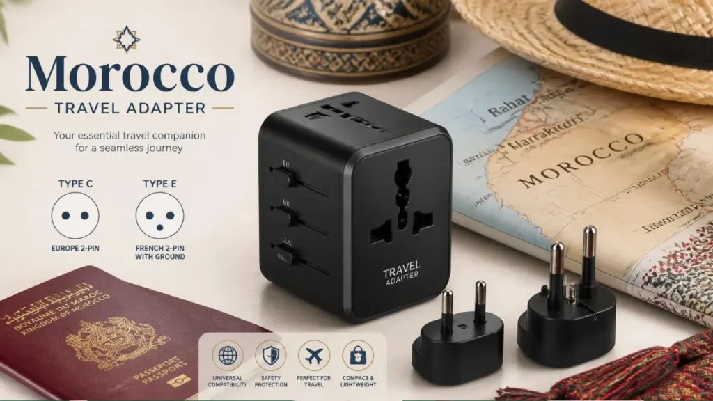 Morocco Travel Adapter