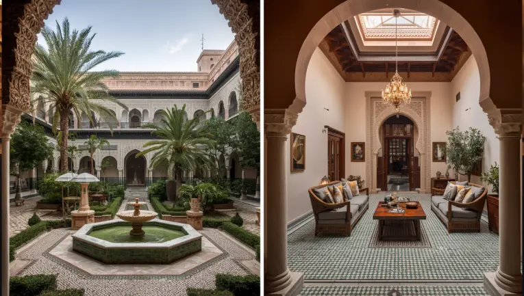 Riad vs. Dar Morocco