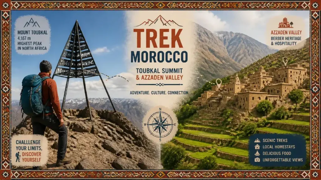 atlas morocco map