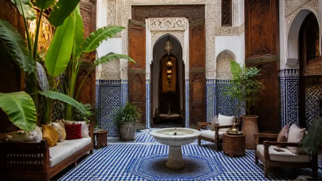 beautiful riad morocco