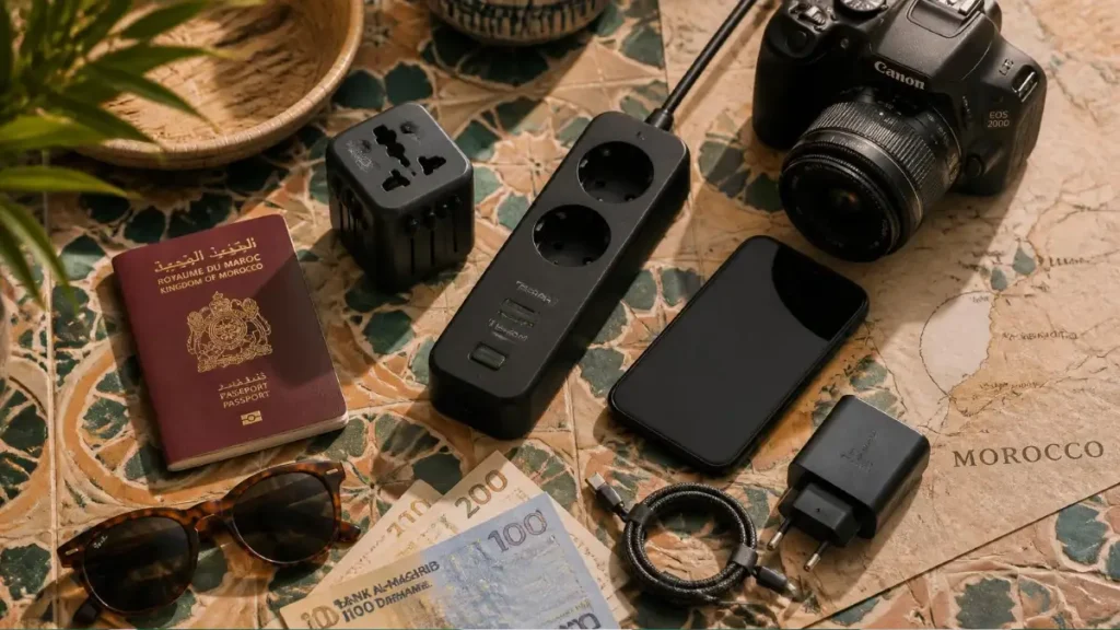 morocco travel adapter
