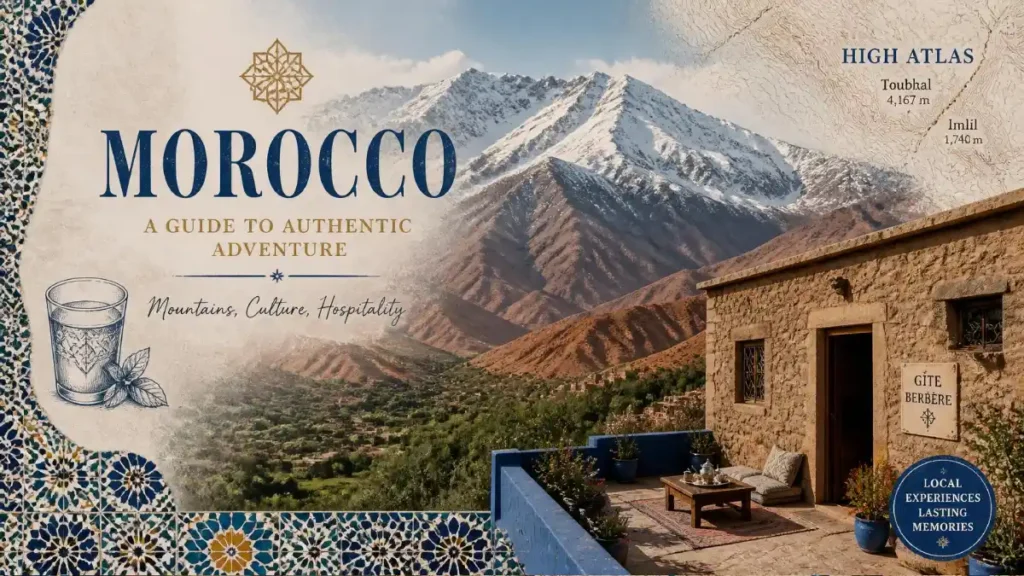 trekking atlas mountains morocco