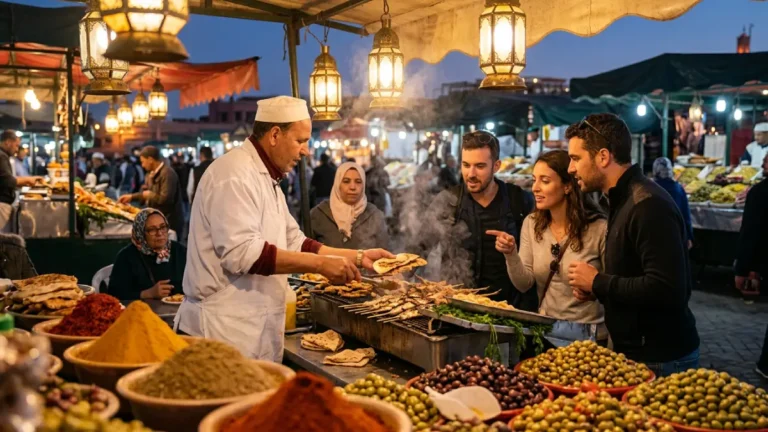 Marrakech food tours with a local guide exploring hidden street food in the medina