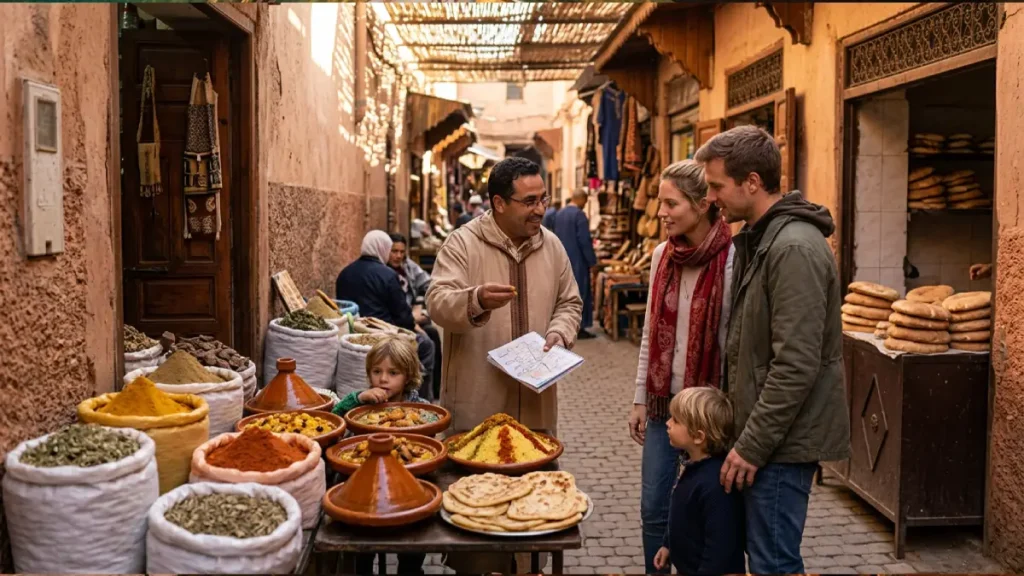 Private Marrakech food walk with a local guide in the medina