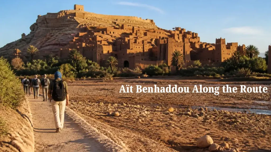 Aït Benhaddou fortified village on the route to Ouarzazate