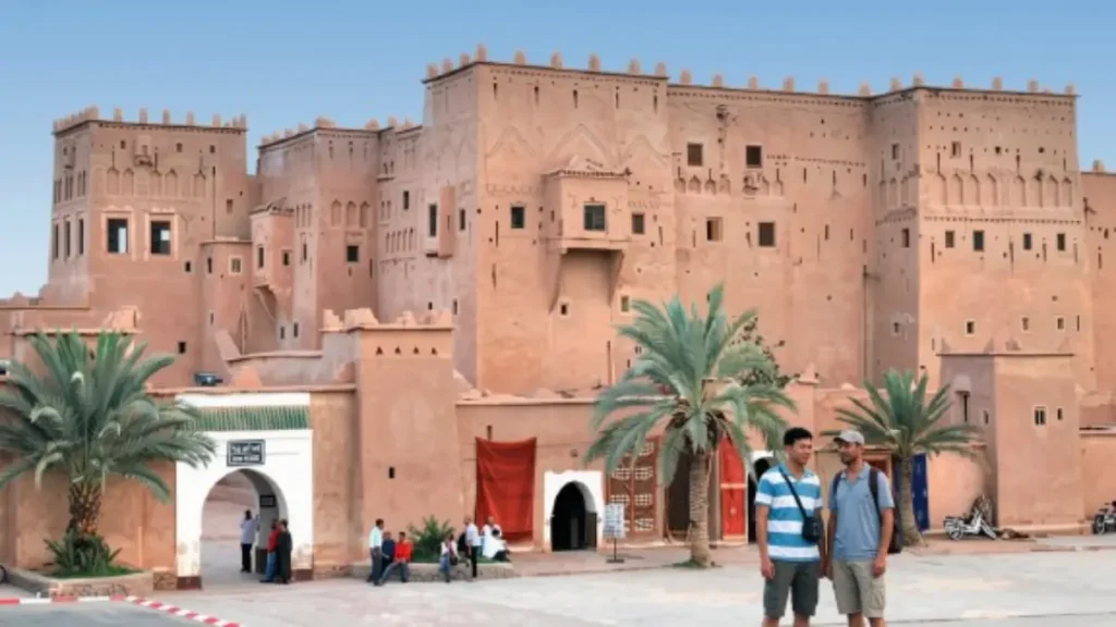 Historic Kasbah Taourirt in the center of Ouarzazate