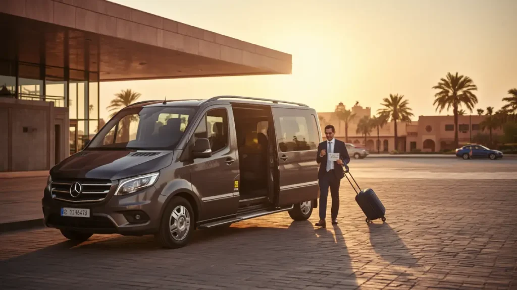 Private transfer from Marrakech Airport to the Medina