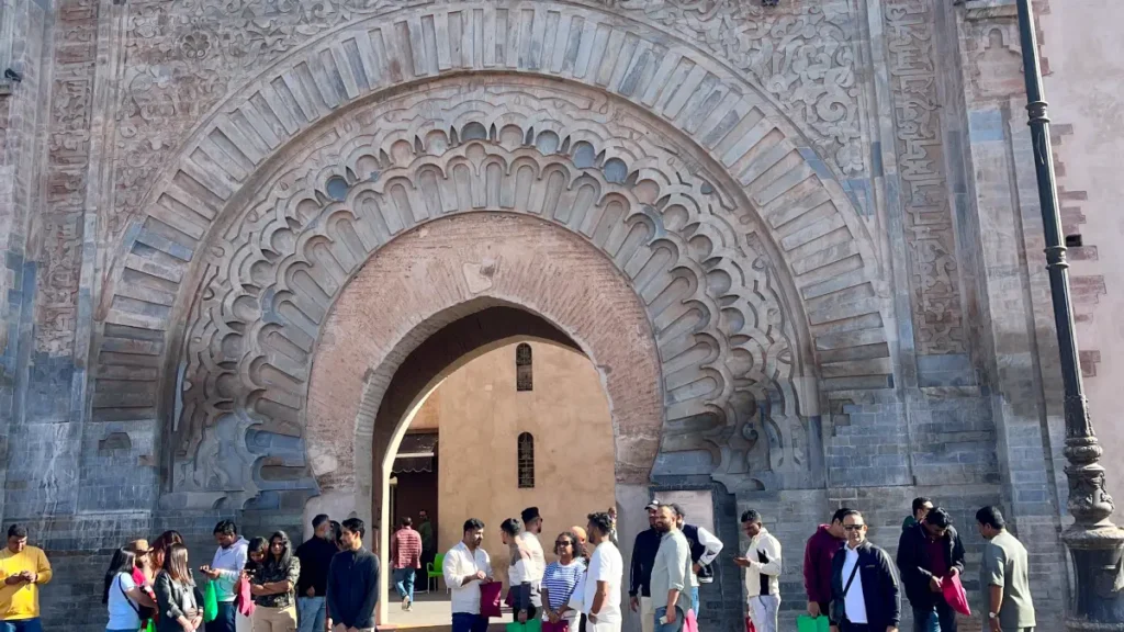 Bab Agnaou entrance in the Kasbah area of Marrakech