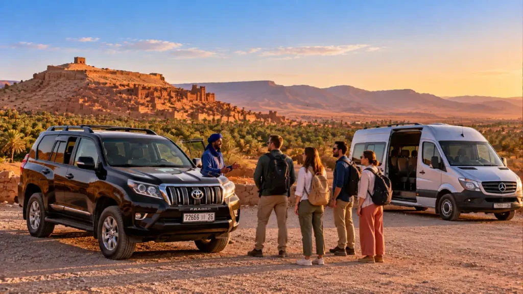 Private Marrakech to Zagora tour with Toyota Prado, minivan and local guide