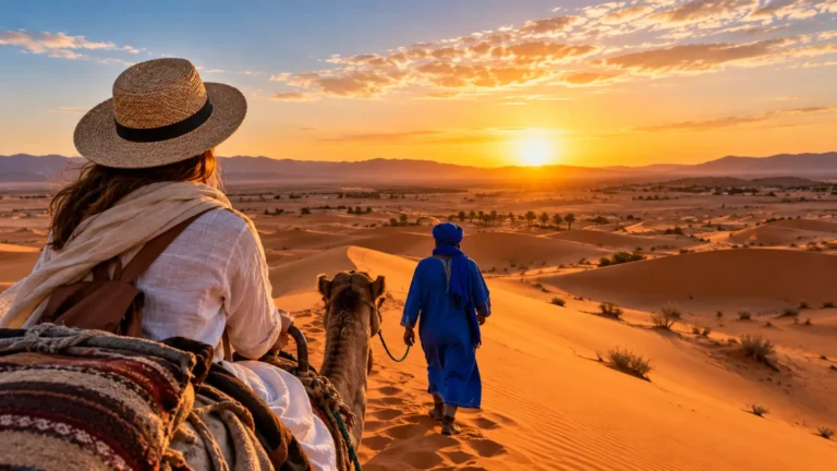 Sahara desert day trip from Marrakech with camel trek in the Moroccan Sahara